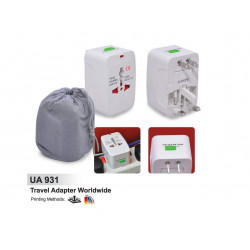 UA 931 Travel Adapter Worldwide